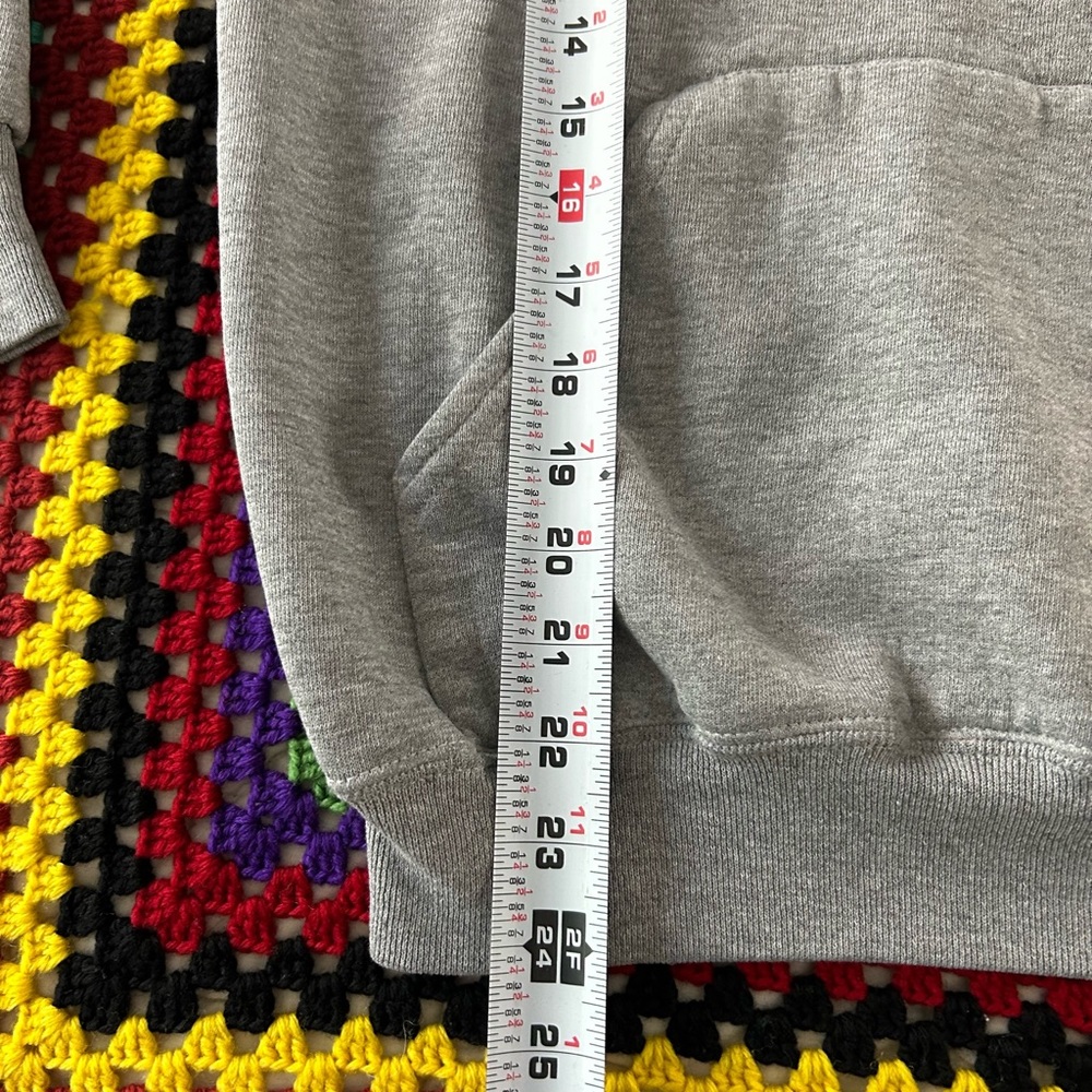Vintage 90s Y2K Ohio State University Football Heather Hoodie Pocket Swe… - Picture 9 of 11